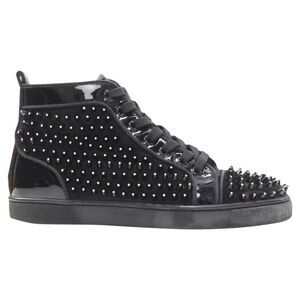 Pre Loved christian louboutin Men black | black Sneakers